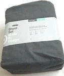 Made By Design Sheet Set Twin/xl Easy Care Flat Gray 3 Piece. Fixed Price $22.79.