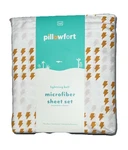 Pillowfort Lightning Bolt Microfiber Full Sheet Set White With. Fixed Price $12.87.