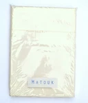 Matouk Key Largo Easy Care King Flat Sheet, Ivory. Fixed Price $160.00.