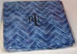Ralph Lauren Indigo Modern Herringbone Queen Flat Sheet New Cotton Blue. Fixed Price $107.99.