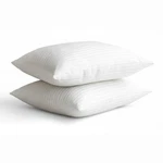 100% Egyptian Cotton Pillow Protectors With Zipper 2PACK Standard Queen King. Fixed Price $9.99.
