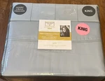 Kathy Ireland Heirloom 1800 Thread Count King Cool Comfort Sheet Set Sky Blue. Fixed Price $39.99.