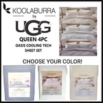 Koolaburra By Ugg Queen Oasis Cooling 4PC Soft Luxury Sheet Set Choose Color. Fixed Price $74.94.