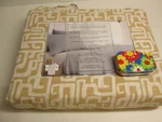 New Suburban Living Queen Sheet Set Beige And Cream. Fixed Price $49.00.