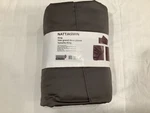 Ikea Nattjasmin Sheet Set And Pillow Cases Dark Gray King Size 906.014.55. Fixed Price $75.00.
