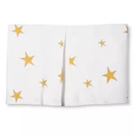 Rachel Kate Rock Animal Star Bed Skirt - White/yellow (twin). Fixed Price $32.99.