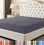 Utopia Bedding Fitted Sheet - Bottom Deep Pocket Twin, Grey. Fixed Price $20.69.