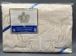 Cannon Royal Family Court Of Versailles King Flat Sheet Butterfly Design, New. Fixed Price $88.00.