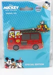 Disney Mickey, Donald, Goofy - Firemen Engine 28 Jumbo Le 300 Pin. Fixed Price $39.95.