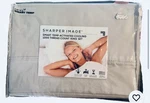 Sharper Image Grey Solid 1000 Tc King Size Antimicrobial Tech Sheet Set New. Fixed Price $67.77.