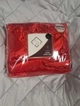 Splendid Home Full Size 4-PIECE Satin Sheet Set Red, 100% Polyester. Fixed Price $29.01.