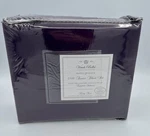 Virah Bella Platinum 2400 Series King Sheet Set Pillowcases Deep Purple Nib. Fixed Price $97.95.