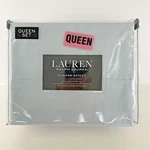 Ralph Lauren Dunham Sateen Celestial Blue Queen Sheet Set Deep Pocket Farmhouse. Fixed Price $87.95.