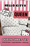 Hello Kitty Sanrio Sheets 4 Pc Set Pink & White 100% Cotton Size Twin/full/queen. Fixed Price $64.97.