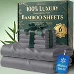 Decolure 100% Viscose Derived From Bamboo Sheets Queen Size - Luxury 6 Pc Nat.... Fixed Price $126.99.