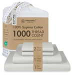 Threadmill Luxury Supima Cotton Sheets, 1000 Count Soft 100% Co.... Fixed Price $244.37.