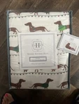 Modern Southern Home Flannel Winter Dachsunds Twinxl Sheet Set Soft Warm Holiday. Fixed Price $23.95.