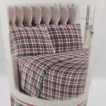 New Altavida Holiday Design Ultra Soft Sheet Set Green/red Plaid Twin. Fixed Price $40.00.