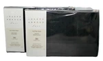 Joseph Abboud Luxe 1 Flat & Fitted Full Bed Sheet Black Diamond Jacquard. Fixed Price $41.60.