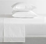 Pottery Barn 1000 Thread Count King Sateen Sheet Set. White New With Tags. Fixed Price $175.00.