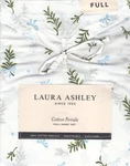 Laura Ashley Full Sheet Set Merry Mistletoe Blue 4PC Farmhouse Holiday Green. Fixed Price $55.99.