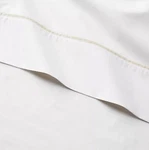 Ralph Lauren 464TC Organic Sateen Cotton Flat Sheet Twin White/sand Dune $125. Fixed Price $50.00.