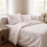 Elegant Bow Bedding Sheets Set 1 Flat - Fitted 2 Pillowcove.... Fixed Price $56.27.