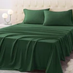 Size Bed Set - 3 Piece Soft Microfiber With Deep Twin Eden Green. Fixed Price $28.46.