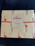 Martha Stewart Whim Flamingo Twin Sheet Set 3 Pc New. Fixed Price $29.99.