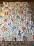 Sesame Street Abc Muppets Twin Size Fitted And Flat Sheet Vintage Jp Stevens Usa. Fixed Price $13.20.