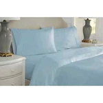 Pointehaven 525 Thread COUNT4 Pcs Queen Sheet Set Color Sterling Blue Nip. Fixed Price $65.00.