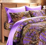 Purple Sheet Set!! Full Size Bedding 6 Pc Camouflage Light Deep Woods. Fixed Price $40.08.
