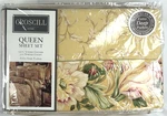 New Croscill Pavilion Queen Sheet Set Extra Deep Pockets Supima Cotton Floral. Fixed Price $99.99.