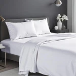 Infinitee Xclusives Premium Queen Set - 4 Piece Bed White *new*. Fixed Price $26.97.