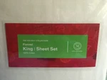 Bnip $110 Martha Stewart Solid Ivory Flannel King Size Sheet Set. Fixed Price $64.99.