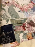 New Rare Ralph Lauren Allison King Flatsheet / 2 Pillowcases. Fixed Price $259.00.