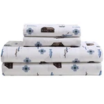 Beatrice Home Fashions Cozy Cabin 4-PIECE Full Microfiber Bedding Sheet Set W.... Fixed Price $39.19.