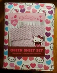 Hello Kitty And Friends Valentines Day Queen 4PC Sheet Set Pink & Red Hearts. Fixed Price $24.97.