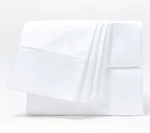 Home Reflections 500TC Cotton Blend Sheet Set W/ Extra Cases White Full Open Box. Fixed Price $59.98.