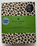 New Kate Spade Twin Xl Leopard Print Cotton Sheet Set - All. Fixed Price $55.00.