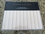 Ralph Lauren Sheet Flat Queen Or King Francoise Dominique Striped Cream. Fixed Price $49.00.