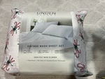 Linden Street Queen Sheet Set 100% Cotton Candy Cane Bouquet New. Fixed Price $49.99.