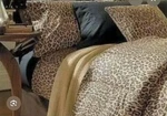 Vtg Ralph Lauren Aragon Leopard Queen Flat Sheet 200 Thread Irregular. Fixed Price $94.50.