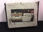 Mossy Oak Deer King 4 Pc Tan Sheet Set Lodge Cabin Elk Hunting New. Fixed Price $48.96.