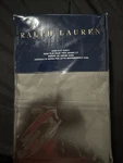 Ralph Lauren Rl 464 Solid Percale King Flat Sheet Mdrm Chrcl $125.00. Fixed Price $125.00.