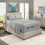 Nestl California Size Sheet Set, 4 King, 10 - Light Grey. Fixed Price $32.68.