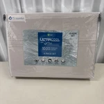 Ultracool Comfort Solid 4 Pc Sheet Set Qn 1000 Tc Cotton Light Gray New. Fixed Price $68.99.