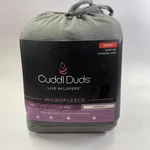 Cuddl Duds Microfleece Queen Sheet Set Plush Deep Fit 4 Pc Charcoal Gray New. Fixed Price $45.00.