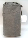Twin Xl Easy Care Cotton Blend Sateen Fitted Sheet, Heather Gray Room Essentials. Fixed Price $11.95.