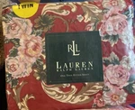 Ralph Lauren Vintage Floral Twin Fitted Cotton Sheet Made Usa. Sht. Fixed Price $49.99.